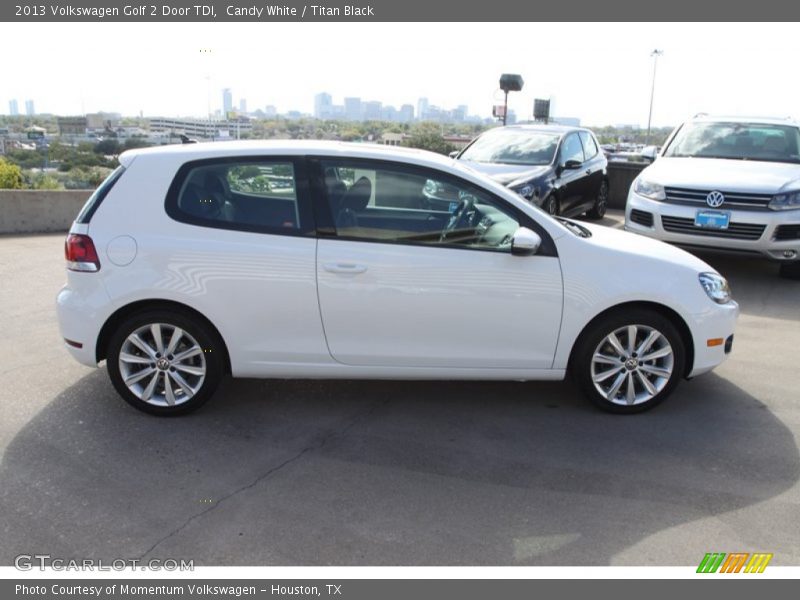 Candy White / Titan Black 2013 Volkswagen Golf 2 Door TDI