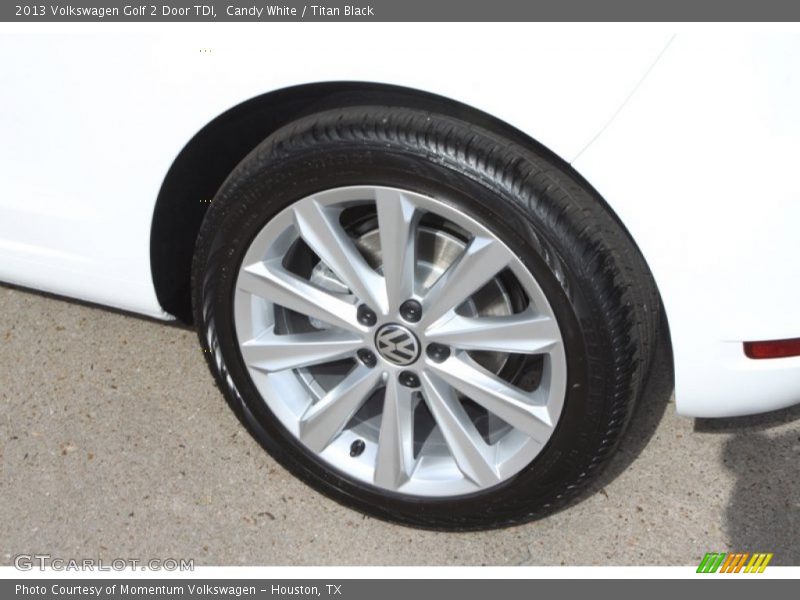 Candy White / Titan Black 2013 Volkswagen Golf 2 Door TDI