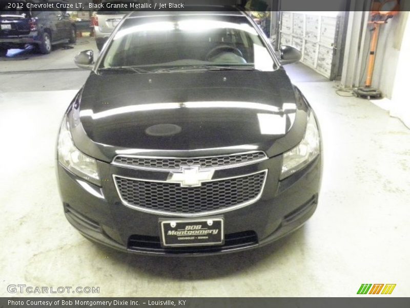 Black Granite Metallic / Jet Black 2012 Chevrolet Cruze LT