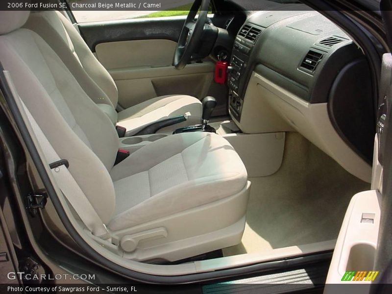 Charcoal Beige Metallic / Camel 2006 Ford Fusion SE