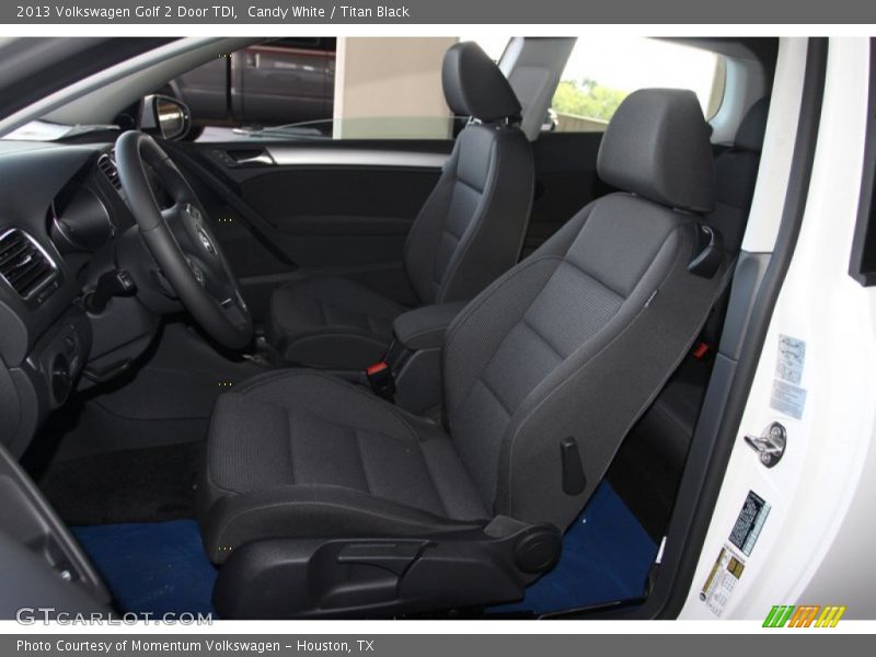 Candy White / Titan Black 2013 Volkswagen Golf 2 Door TDI
