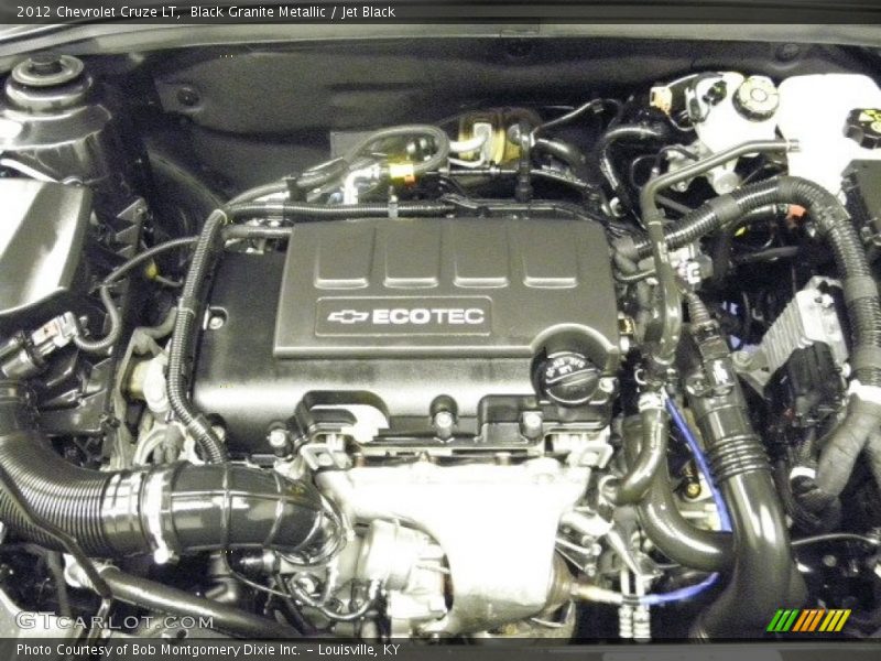 Black Granite Metallic / Jet Black 2012 Chevrolet Cruze LT