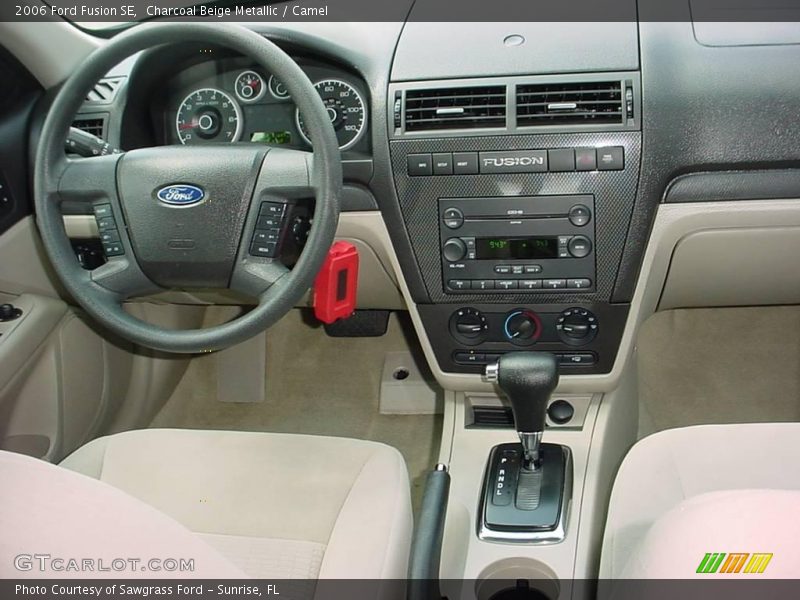 Charcoal Beige Metallic / Camel 2006 Ford Fusion SE
