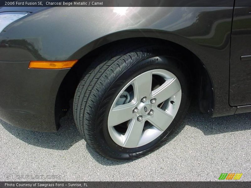 Charcoal Beige Metallic / Camel 2006 Ford Fusion SE