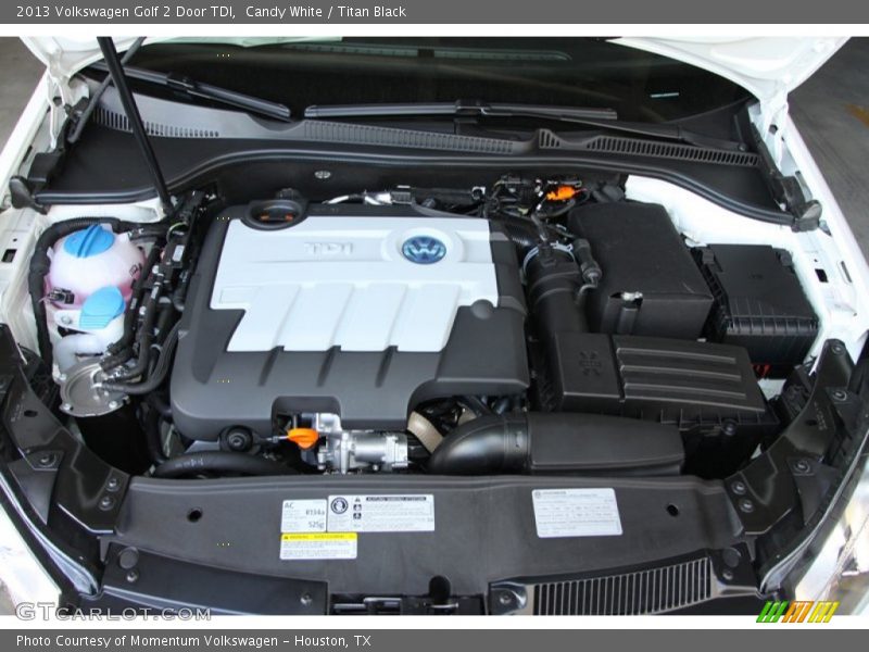 Candy White / Titan Black 2013 Volkswagen Golf 2 Door TDI