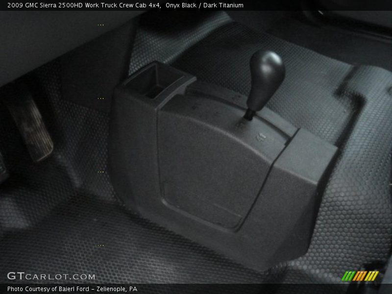Onyx Black / Dark Titanium 2009 GMC Sierra 2500HD Work Truck Crew Cab 4x4