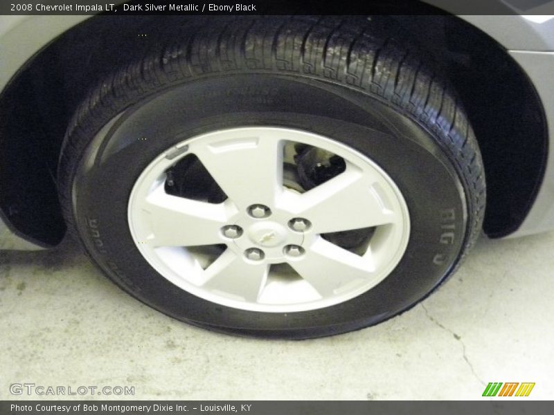 Dark Silver Metallic / Ebony Black 2008 Chevrolet Impala LT