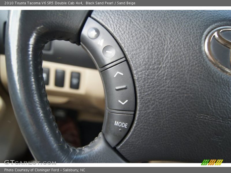 Controls of 2010 Tacoma V6 SR5 Double Cab 4x4