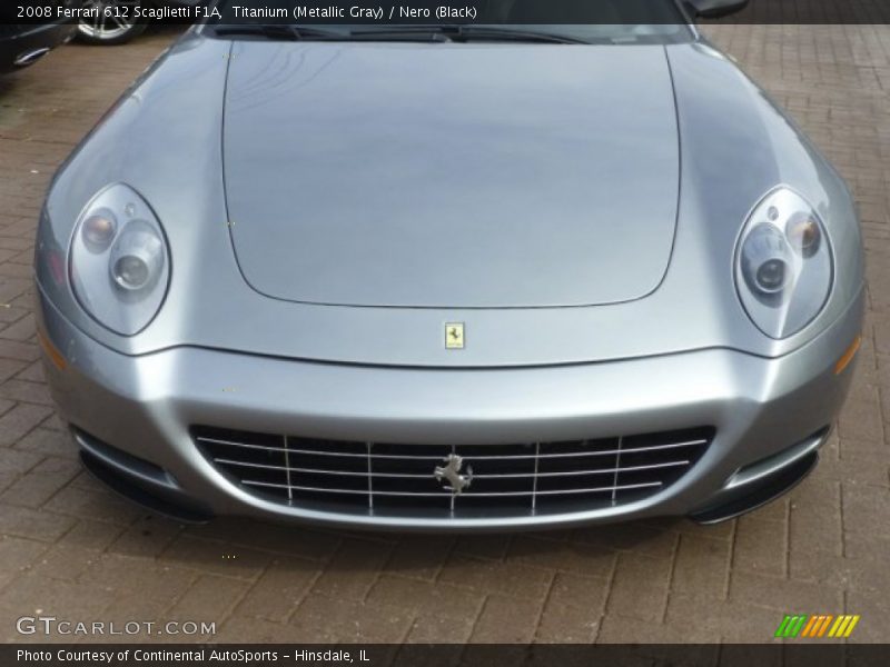 Titanium (Metallic Gray) / Nero (Black) 2008 Ferrari 612 Scaglietti F1A