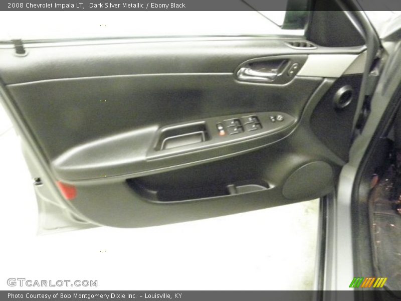 Dark Silver Metallic / Ebony Black 2008 Chevrolet Impala LT