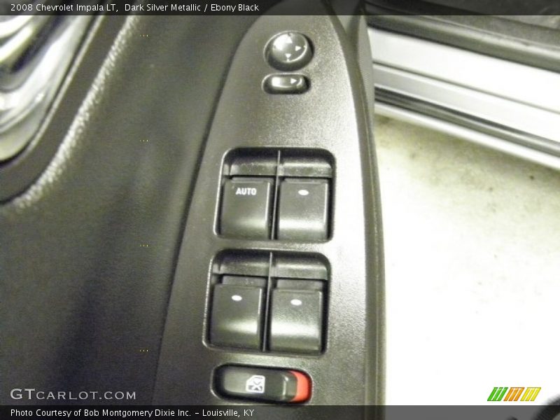 Dark Silver Metallic / Ebony Black 2008 Chevrolet Impala LT