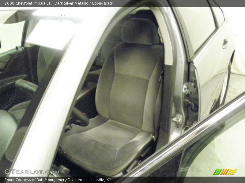 Dark Silver Metallic / Ebony Black 2008 Chevrolet Impala LT