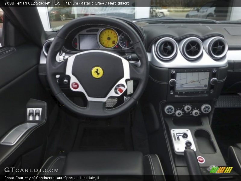 Dashboard of 2008 612 Scaglietti F1A