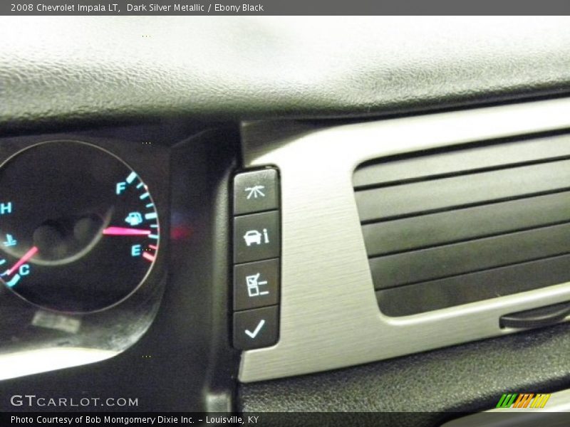 Dark Silver Metallic / Ebony Black 2008 Chevrolet Impala LT