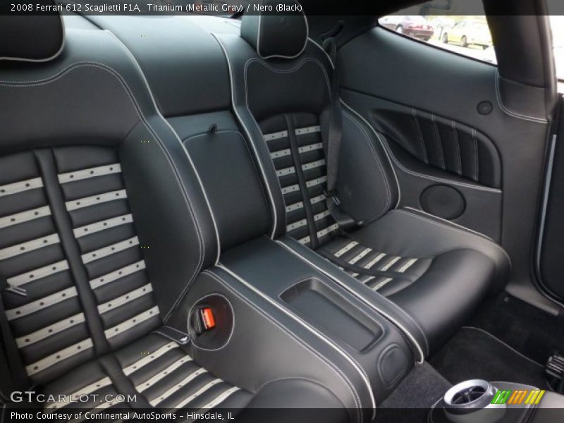 Rear Seat of 2008 612 Scaglietti F1A