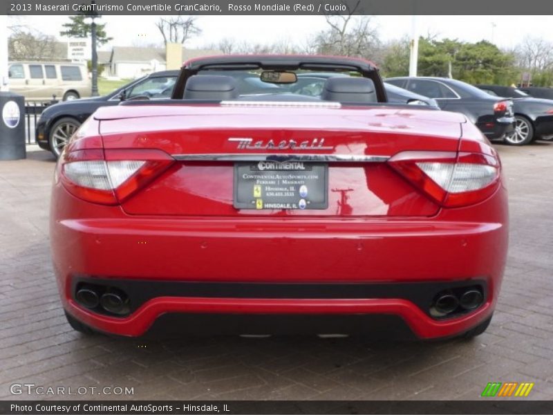 Rosso Mondiale (Red) / Cuoio 2013 Maserati GranTurismo Convertible GranCabrio