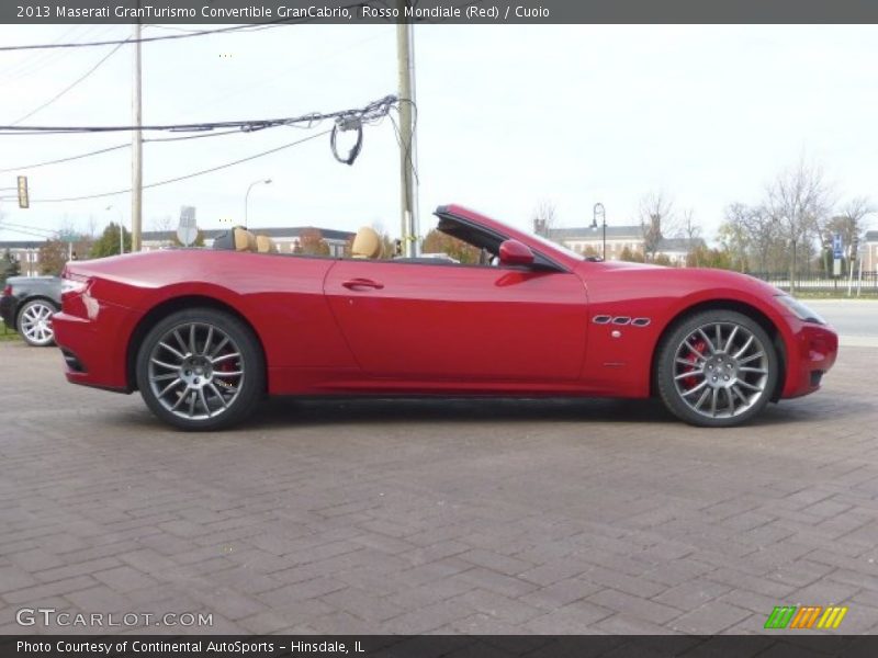Rosso Mondiale (Red) / Cuoio 2013 Maserati GranTurismo Convertible GranCabrio