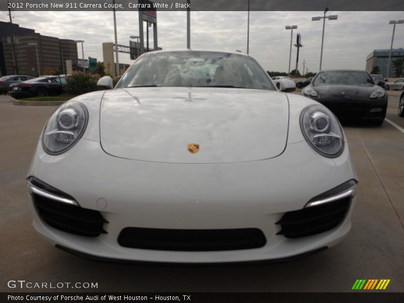 Carrara White / Black 2012 Porsche New 911 Carrera Coupe