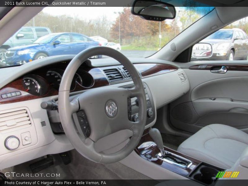 Quicksilver Metallic / Titanium 2011 Buick Lucerne CXL
