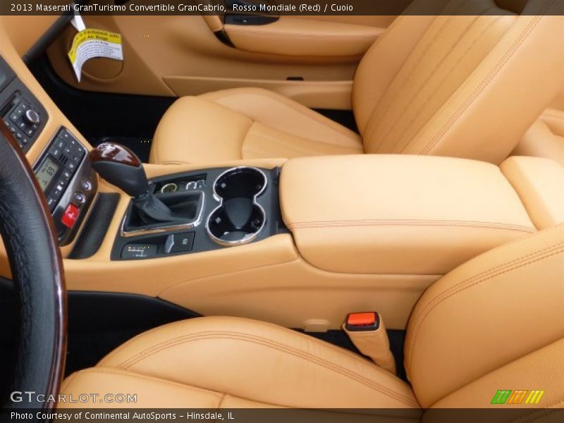 Rosso Mondiale (Red) / Cuoio 2013 Maserati GranTurismo Convertible GranCabrio