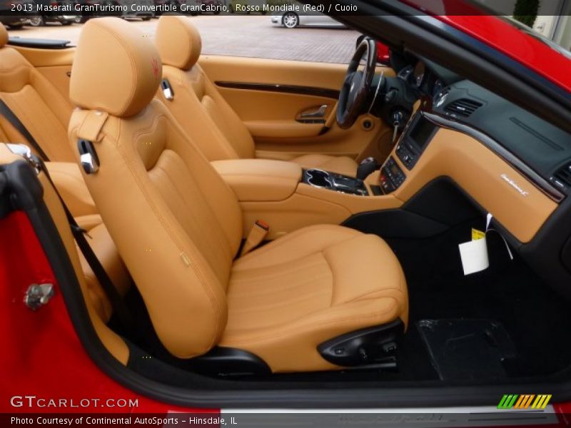  2013 GranTurismo Convertible GranCabrio Cuoio Interior