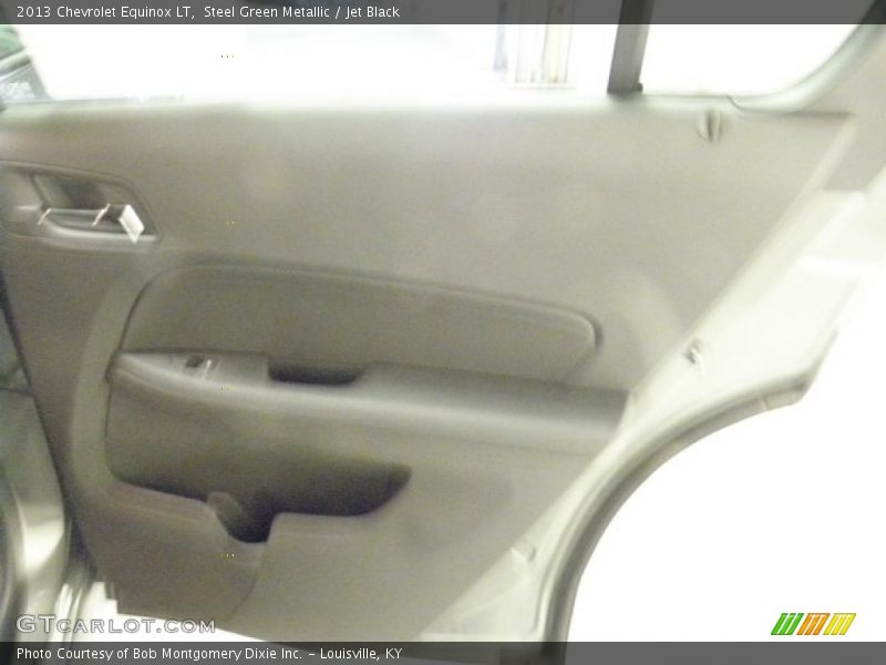 Steel Green Metallic / Jet Black 2013 Chevrolet Equinox LT