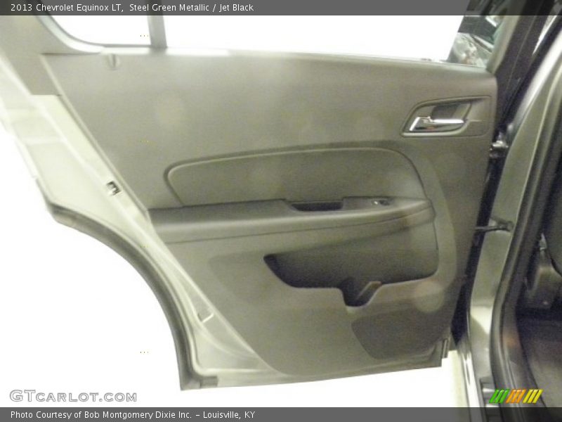 Steel Green Metallic / Jet Black 2013 Chevrolet Equinox LT