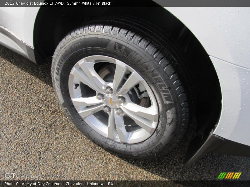 Summit White / Jet Black 2013 Chevrolet Equinox LT AWD