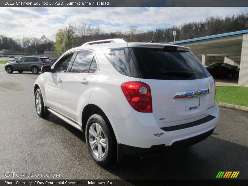 Summit White / Jet Black 2013 Chevrolet Equinox LT AWD