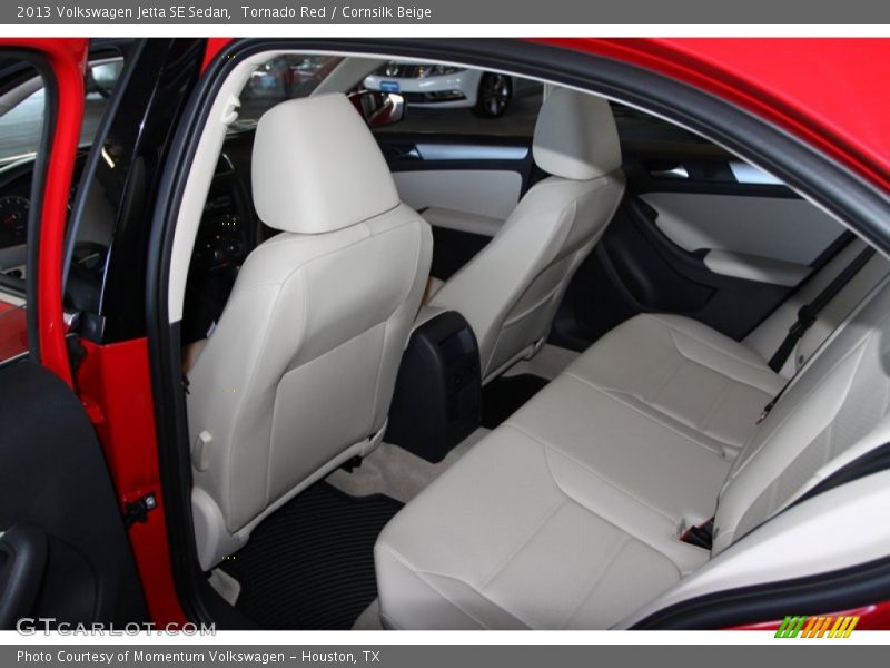 Tornado Red / Cornsilk Beige 2013 Volkswagen Jetta SE Sedan