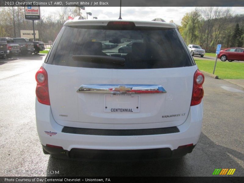 Summit White / Jet Black 2013 Chevrolet Equinox LT AWD