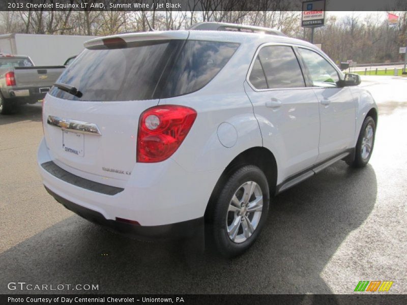 Summit White / Jet Black 2013 Chevrolet Equinox LT AWD