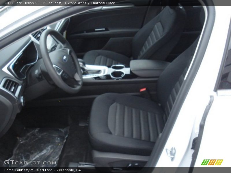 Front Seat of 2013 Fusion SE 1.6 EcoBoost