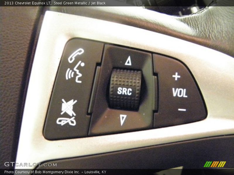 Steel Green Metallic / Jet Black 2013 Chevrolet Equinox LT