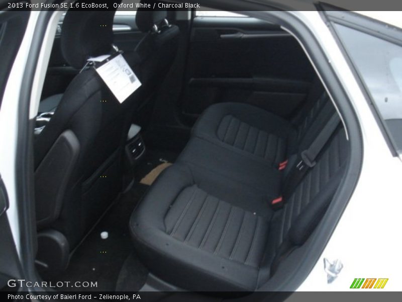 Rear Seat of 2013 Fusion SE 1.6 EcoBoost