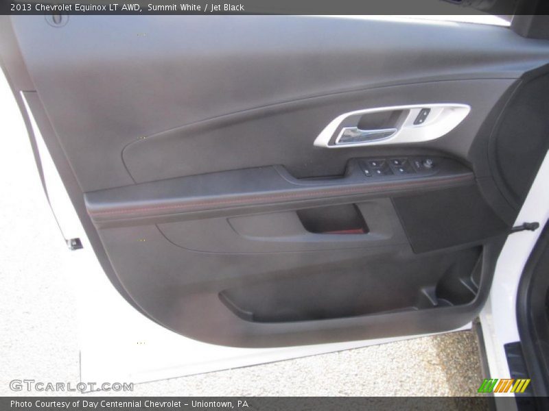Summit White / Jet Black 2013 Chevrolet Equinox LT AWD