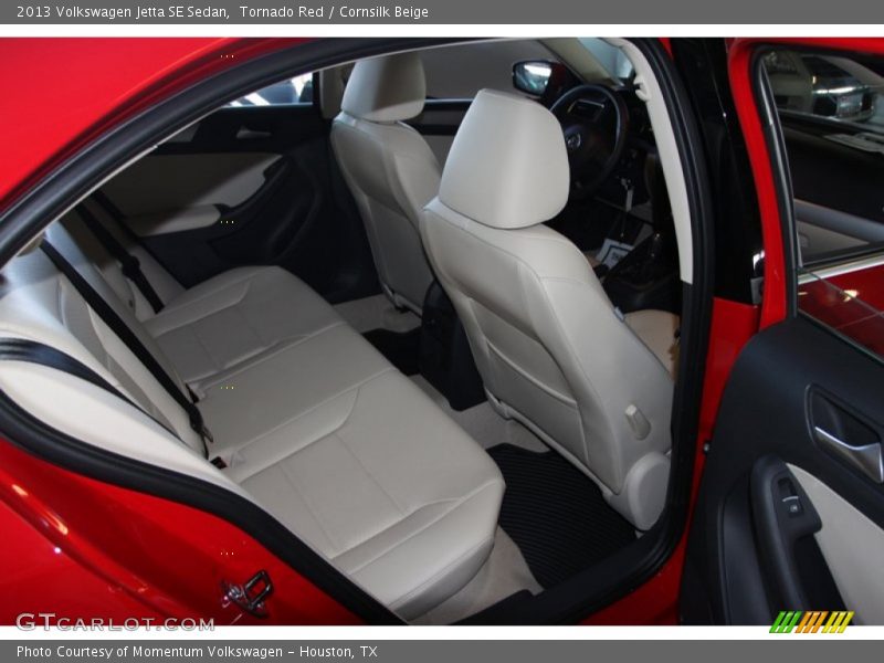 Tornado Red / Cornsilk Beige 2013 Volkswagen Jetta SE Sedan