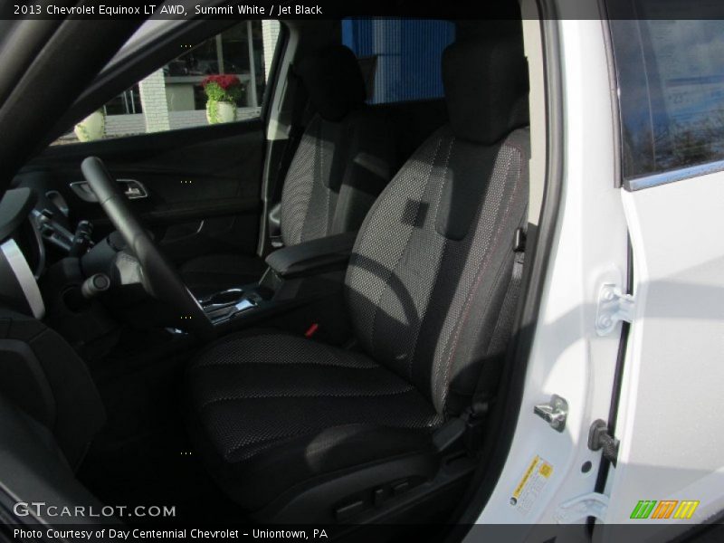 Summit White / Jet Black 2013 Chevrolet Equinox LT AWD