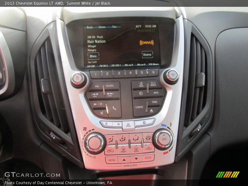 Summit White / Jet Black 2013 Chevrolet Equinox LT AWD