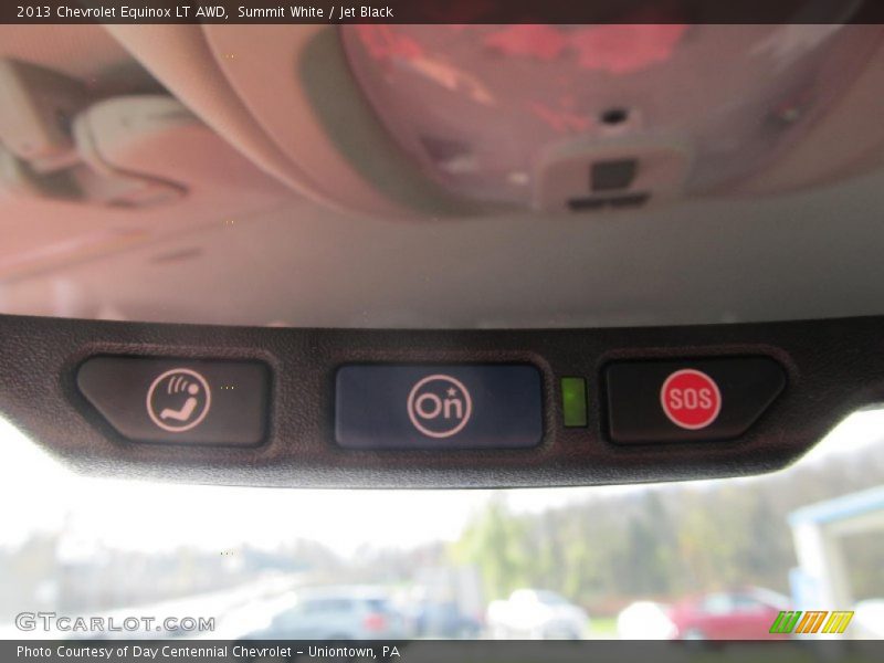 Summit White / Jet Black 2013 Chevrolet Equinox LT AWD