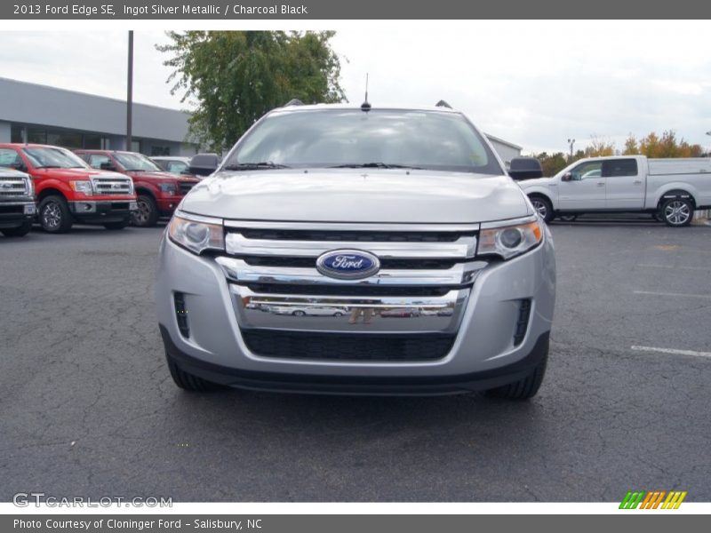Ingot Silver Metallic / Charcoal Black 2013 Ford Edge SE