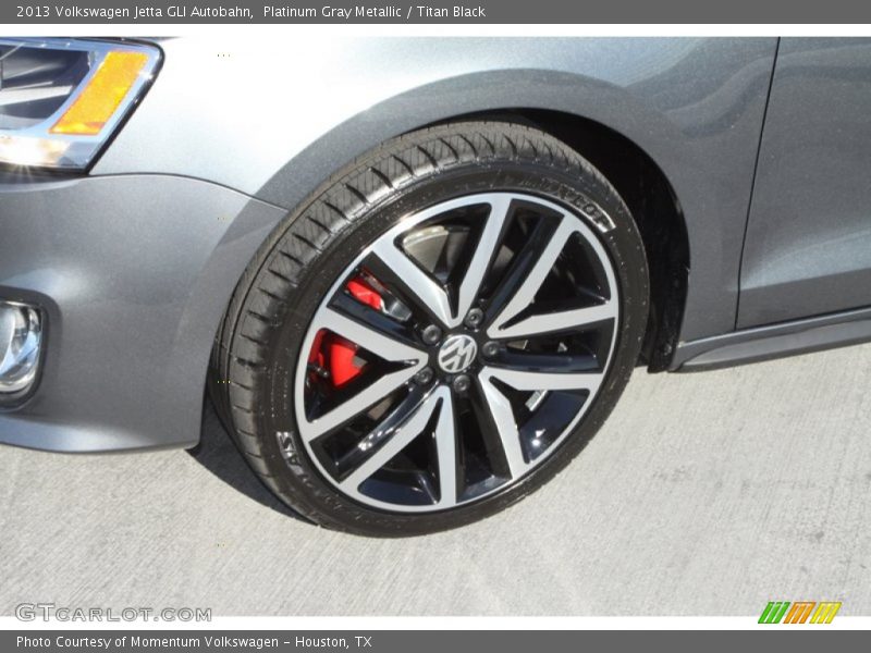 Platinum Gray Metallic / Titan Black 2013 Volkswagen Jetta GLI Autobahn