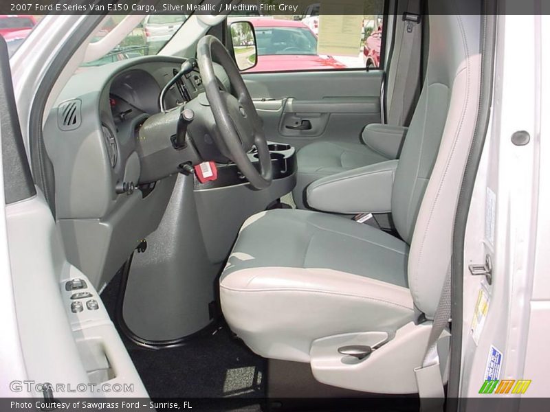 Silver Metallic / Medium Flint Grey 2007 Ford E Series Van E150 Cargo