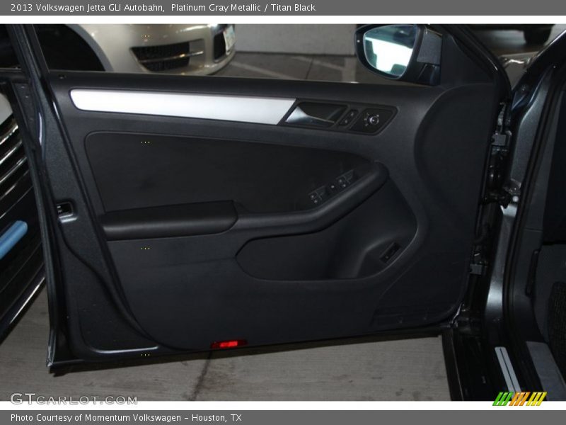 Platinum Gray Metallic / Titan Black 2013 Volkswagen Jetta GLI Autobahn