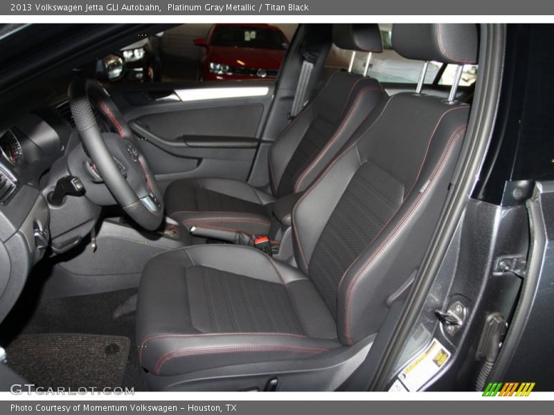 Platinum Gray Metallic / Titan Black 2013 Volkswagen Jetta GLI Autobahn