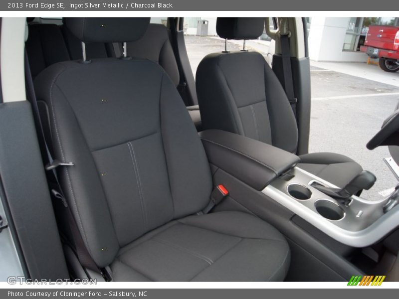 Ingot Silver Metallic / Charcoal Black 2013 Ford Edge SE