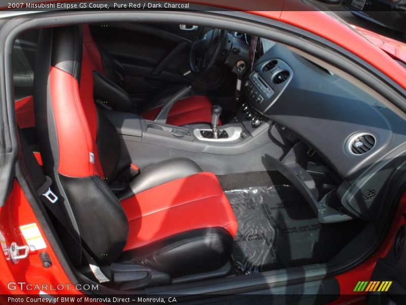  2007 Eclipse GS Coupe Dark Charcoal Interior