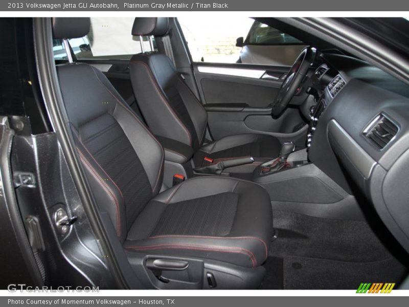 Platinum Gray Metallic / Titan Black 2013 Volkswagen Jetta GLI Autobahn