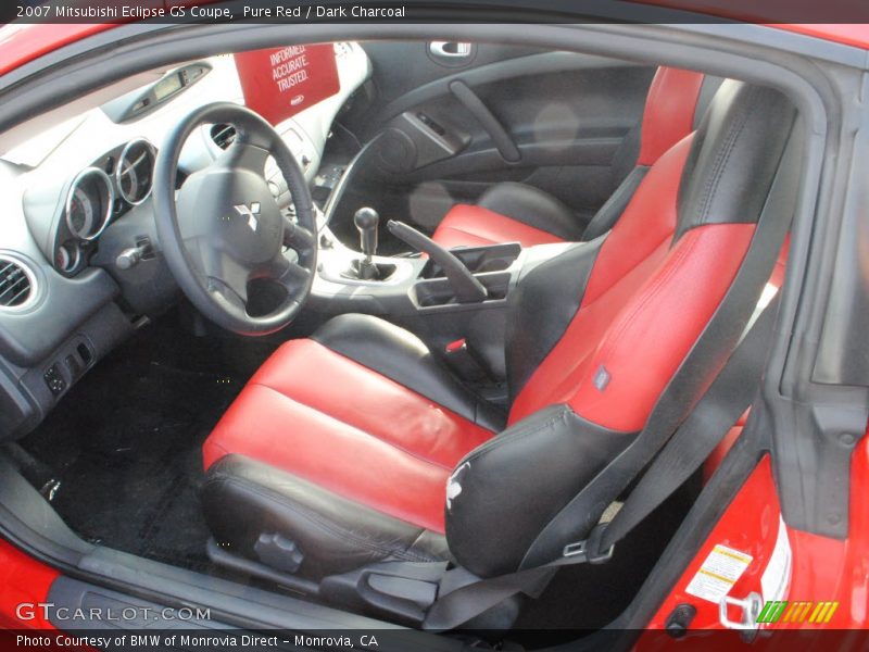  2007 Eclipse GS Coupe Dark Charcoal Interior