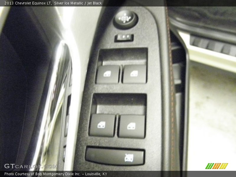 Silver Ice Metallic / Jet Black 2013 Chevrolet Equinox LT